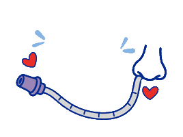 Feeding Tube Sticker by Compleat