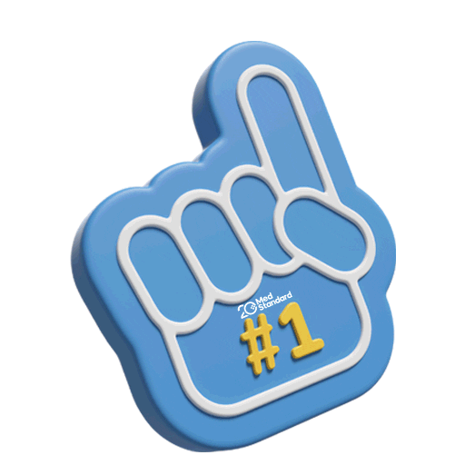 Number One Company Sticker by MedStandard