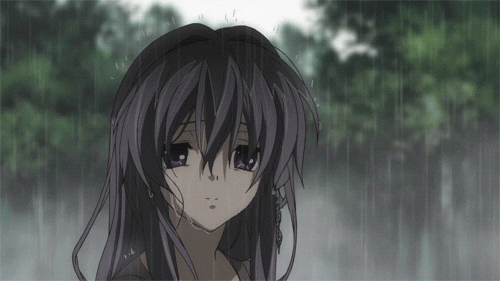 Anime-girl-rain GIFs - Get the best GIF on GIPHY