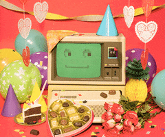Valentines Day Love GIF by Birthday Bot