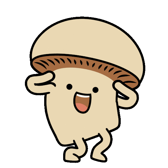 Happy Dance Sticker by mushroommovie for iOS & Android | GIPHY