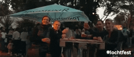 party friends GIF by LochtFest