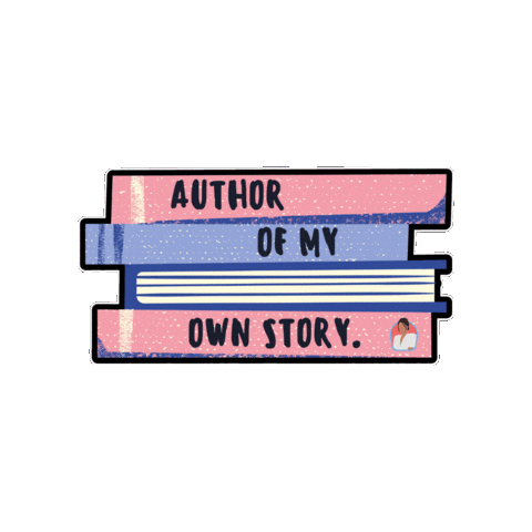 Books Story Sticker by Pinay Girl Boss