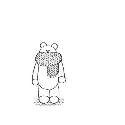 Bear Hug Sticker by ooloveletter