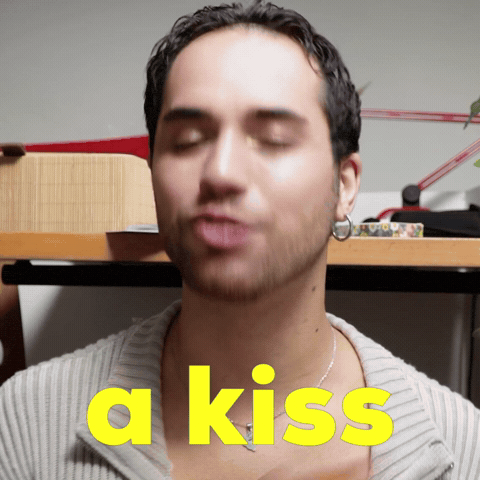 A Kiss GIF