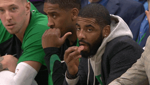 kyrie irving eating GIF by NBA