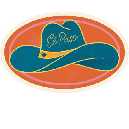 Texas Country Sticker by Visit El Paso