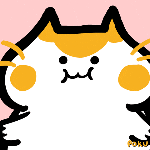 Cat Hug GIF by Poku Meow