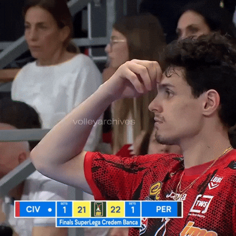 Frustrated Lube Civitanova GIF