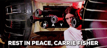 doncardo carrie fisher GIF