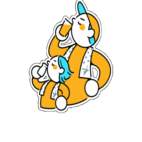 子ども Sticker by Suehiroyu oimachi