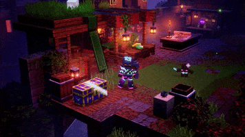 Video Game Night GIF by Minecraft
