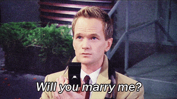 how i met your mother marriage GIF