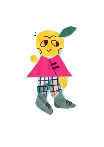 Waving Original Character Sticker by papermelon