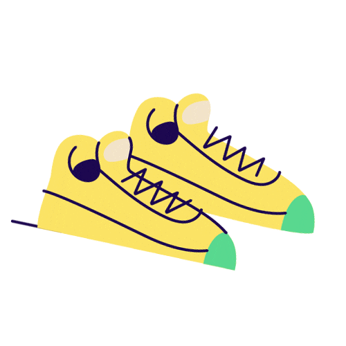 Shoes Running Sticker by wcrf