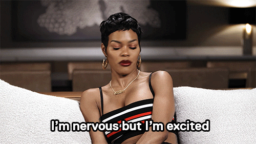Excited Teyana Taylor GIF by VH1 - Find & Share on GIPHY