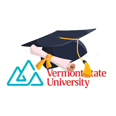 Graduation Graduate Sticker by Vermont State University