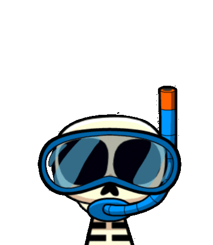 Clash Royale Skeleton Sticker
