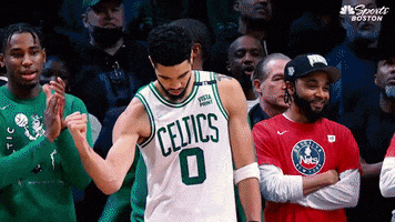 Excited Nba Playoffs GIF by NBC Sports Boston