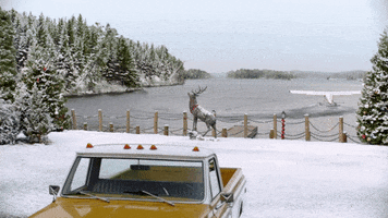 snow truck GIF by Hallmark Movies & Mysteries