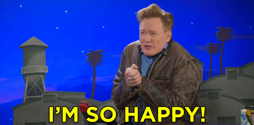 Happy Conan Obrien Gif By Team Coco Find Share On Giphy