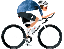 World Record Cycling Sticker by Little James