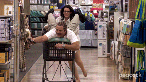 Parks And Recreation Shopping GIF by PeacockTV - Find & Share on GIPHY