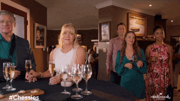 Chesapeake Shores Party GIF by Hallmark Channel