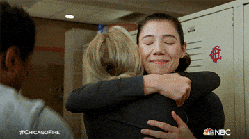 Episode 4 Hug GIF by One Chicago Episode 4 Hug GIF by One Chicago
