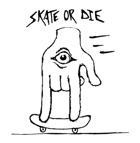 Illustration Skate GIF