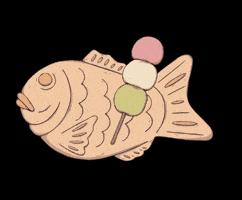 Japan Dango GIF by Catalina Cella