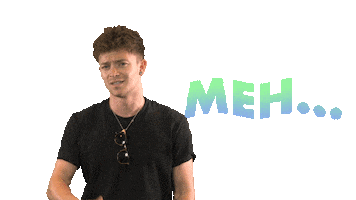 Meh Not Great Sticker by The Vamps