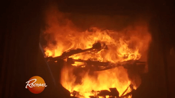 fire burning GIF by Rachael Ray Show