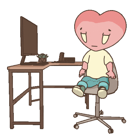 Bored At Work Sticker by LT3 Creations