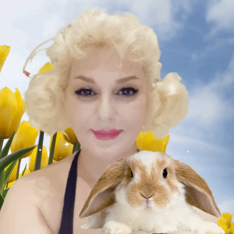 Easter Bunny GIF by Maria Johnsen