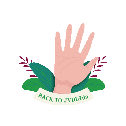 Vduni Sticker by VYTAUTAS MAGNUS UNIVERSITY