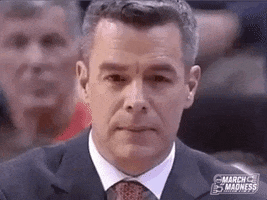 Shocked College Basketball GIF by NCAA March Madness