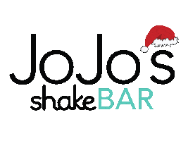 Christmas Santa Sticker by Jojo's Shake Bar
