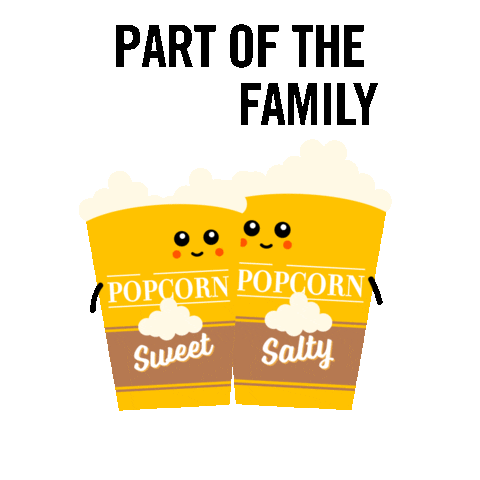 Family Popcorn Sticker by Pathé