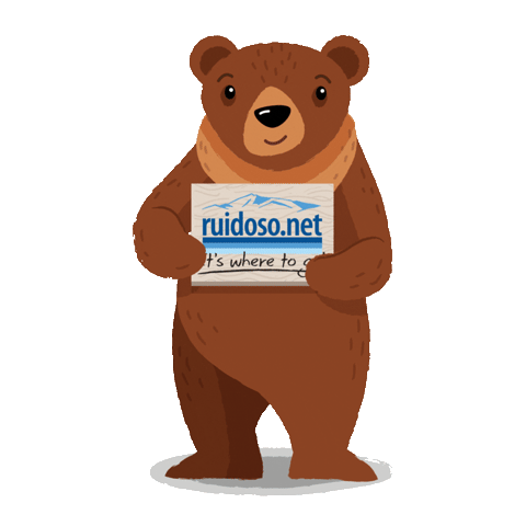 New Mexico Bear Sticker by Visit Ruidoso