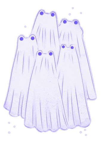 Trick Or Treat Halloween Sticker by Poupoutte