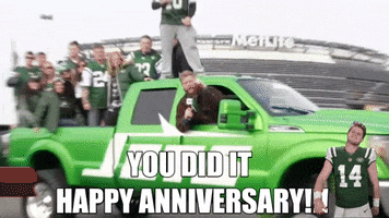 Celebrate New York Jets GIF by ConEquip Parts