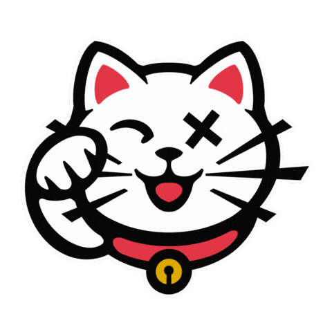 Happy Cat Sticker
