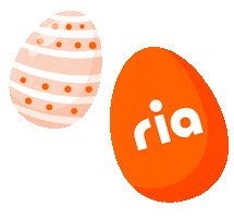 Easter Eggs Sticker by Ria Money Transfer