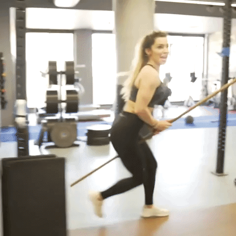 alle toegang nikki blackketter GIF door Gymshark