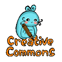 creative commons bunny Sticker by Florens Debora