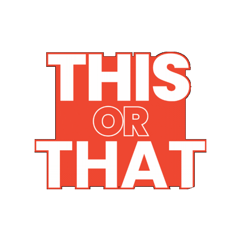 Thisorthat Sticker by PBN