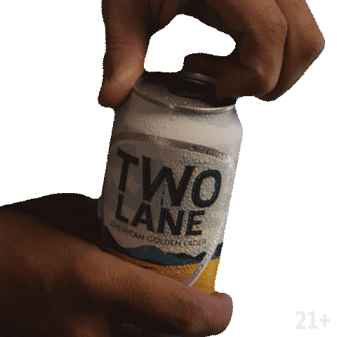 Happy Hour Beer Sticker by Two Lane Brewing