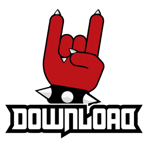 Heavy Metal Rock Sticker by Download Festival