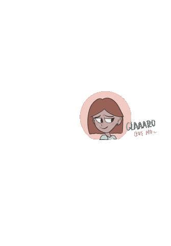 Girl Cartoon Sticker
